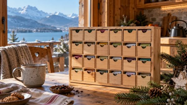 Les meilleures idées de calendriers de l'Avent au thé pour Noël